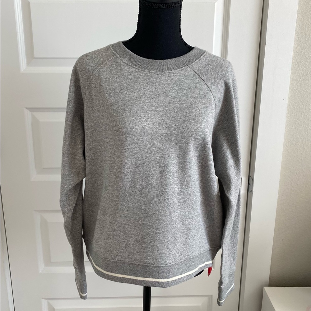 La ligne Grey Sweatshirt Size S